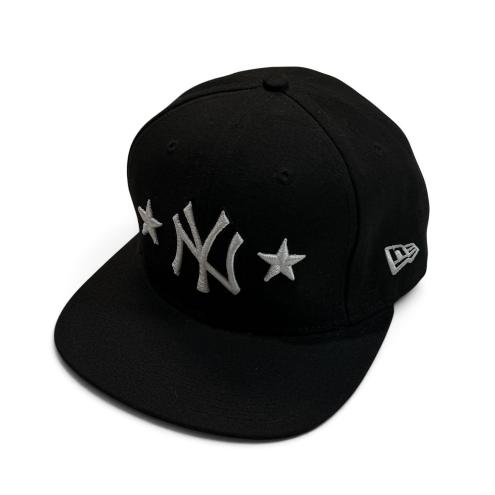 New Era 9FIFTY New York Yankees Stars Snapback Hat Black OSFM MLB Cap A-Frame